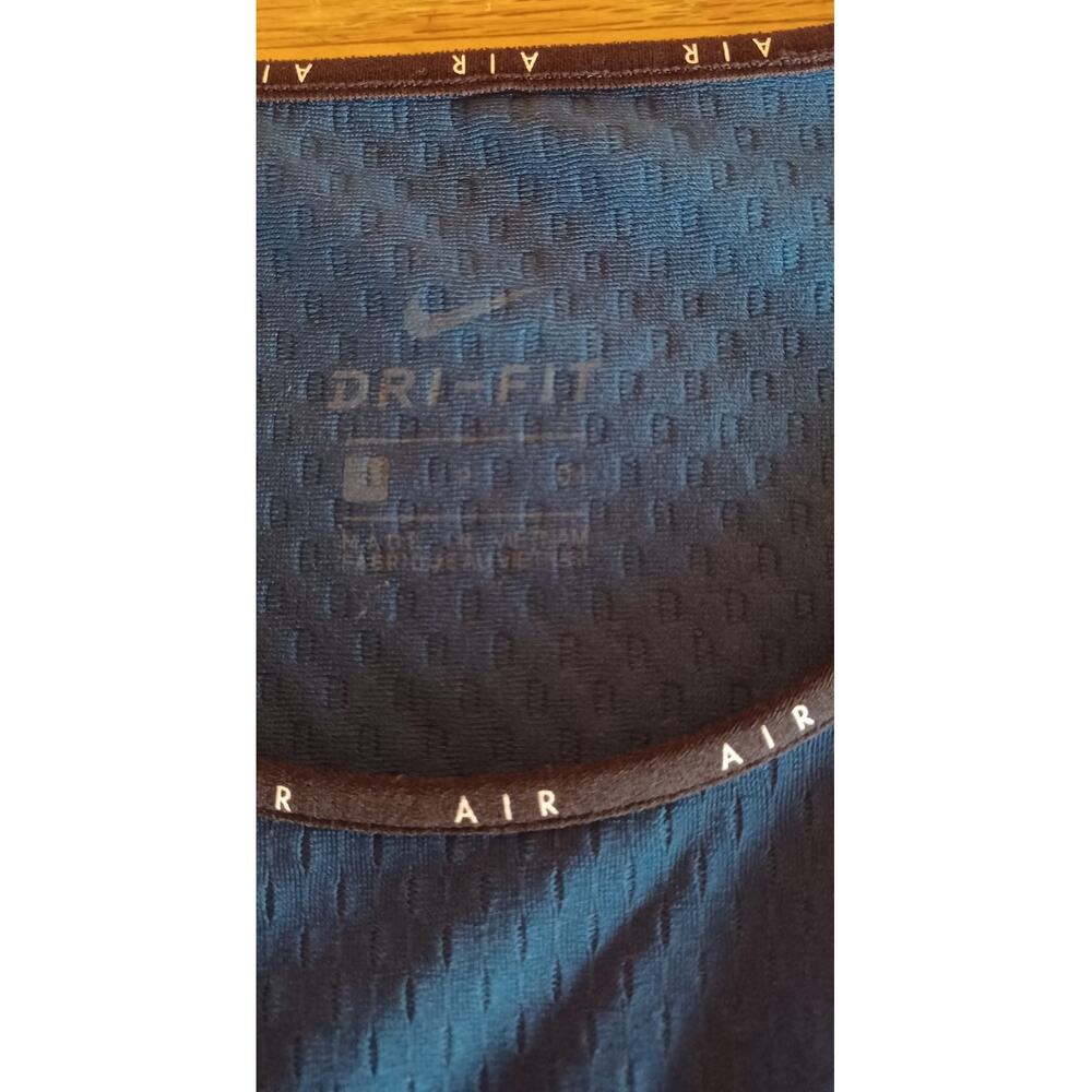 Nike Air Women's Tank Top Dri-Fit Teal Blue Size Small Sports Running Gym Tennis - Picture 5 of 6